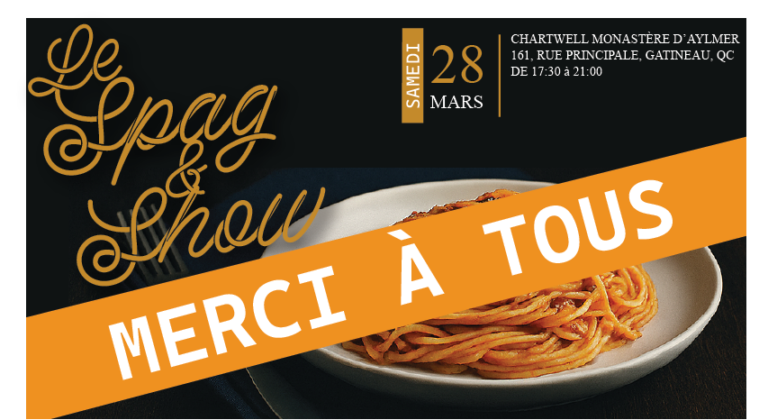 🍝 Retour sur le Spag & Show – Une soirée rendue possible grâce à vous tous! 🎭